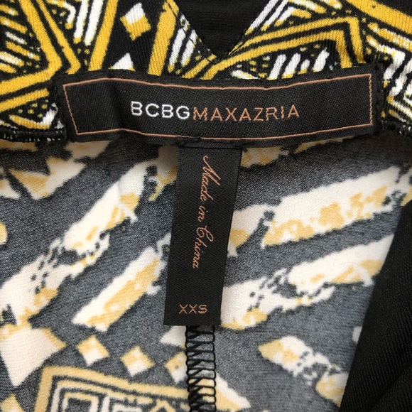 BCBG Geometric Dress with Back Detail - Picture 7 of 7